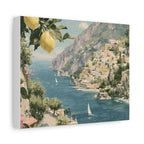 Italian Riviera Art Canvas Stretched, 1.25"
